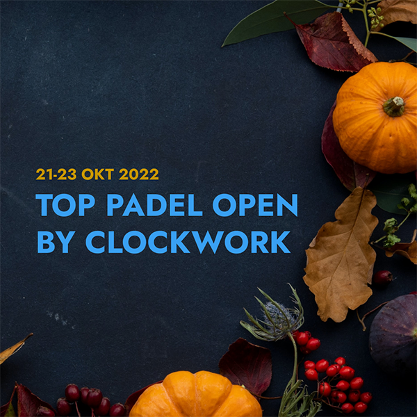 Top padel open by clockwork